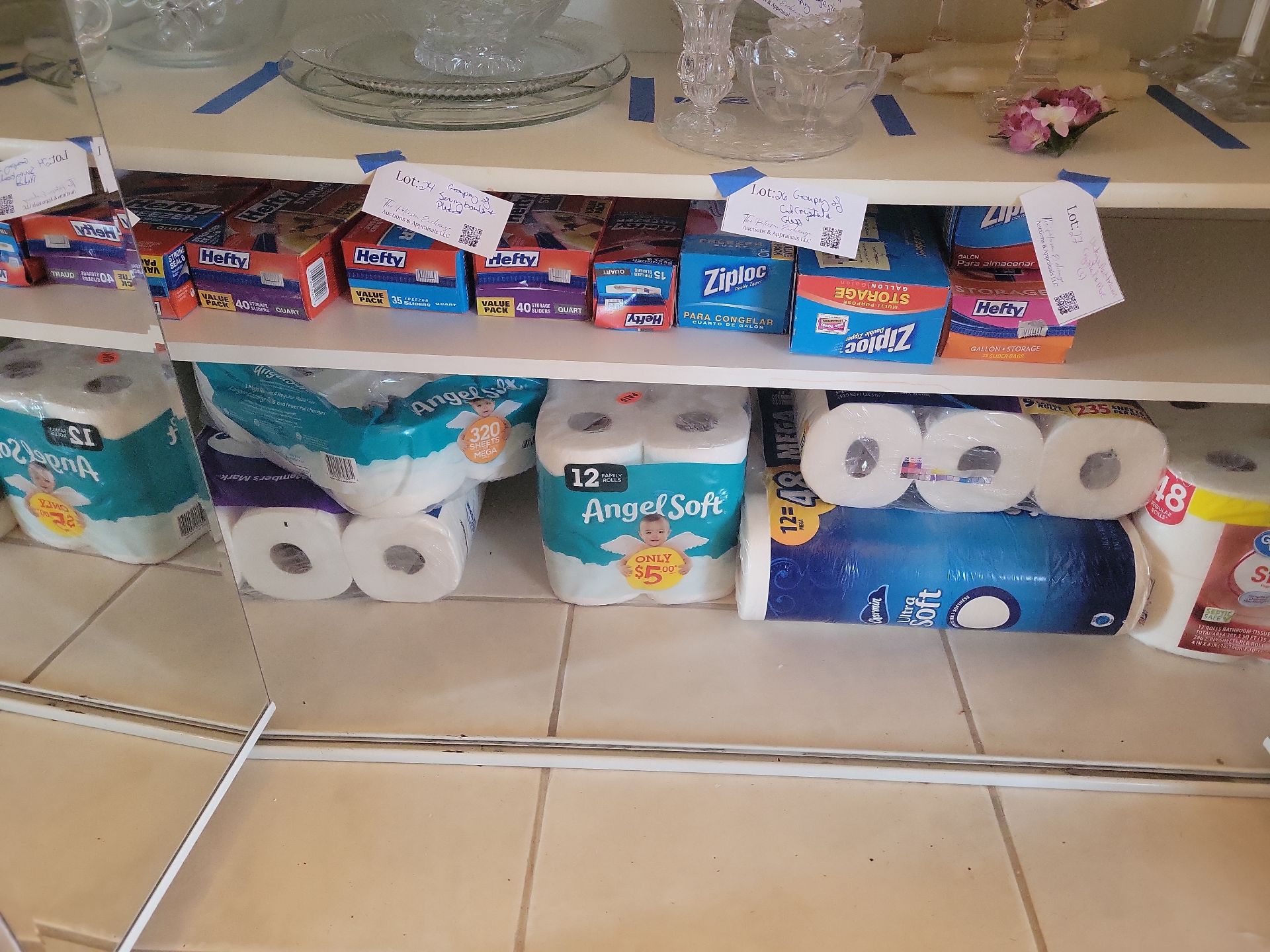 Assorted Paper Products and Storage Bags - image 1 of 6