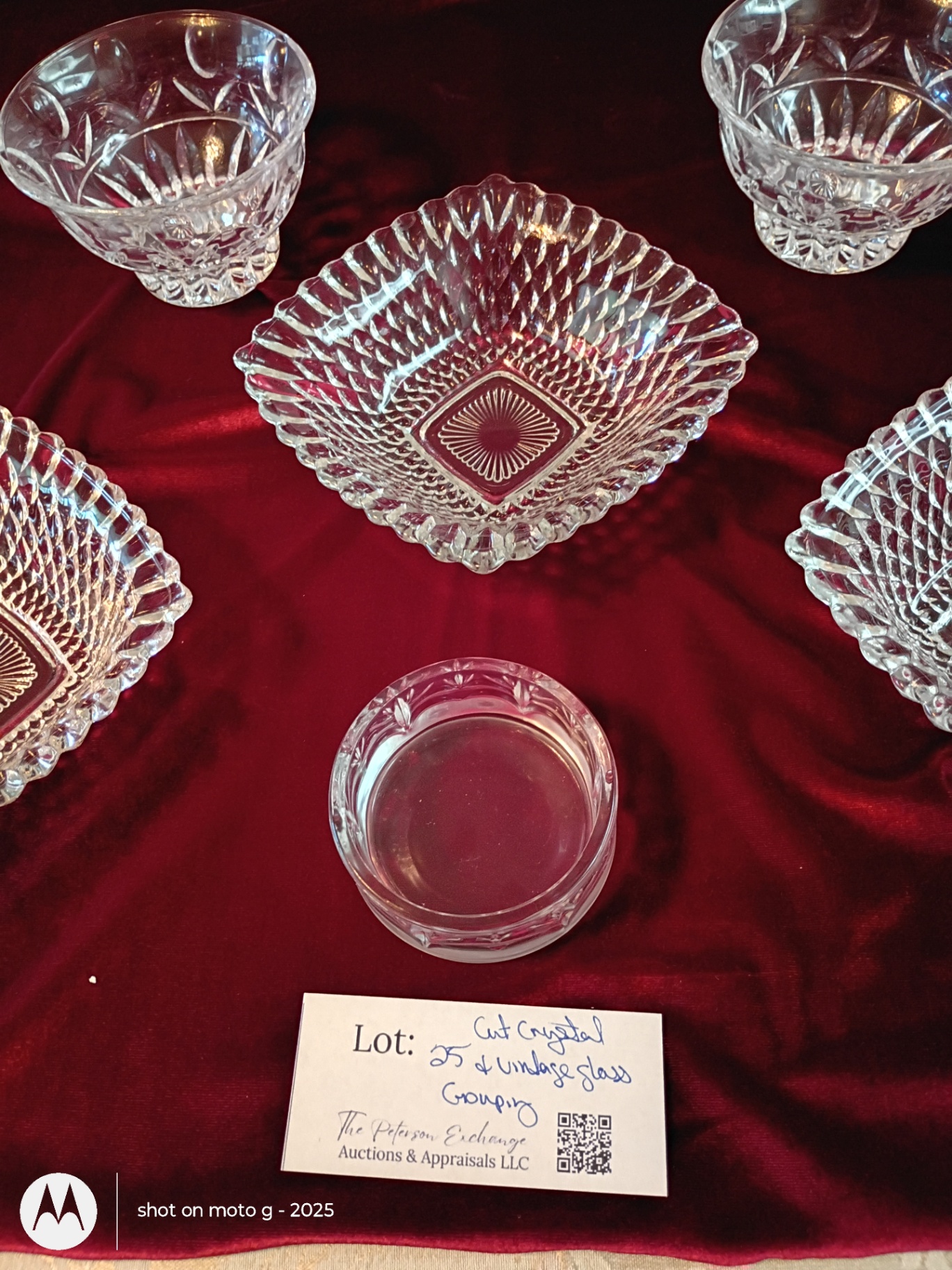 Cut Crystal and Vintage Glass Bowls Grouping - image 1 of 5