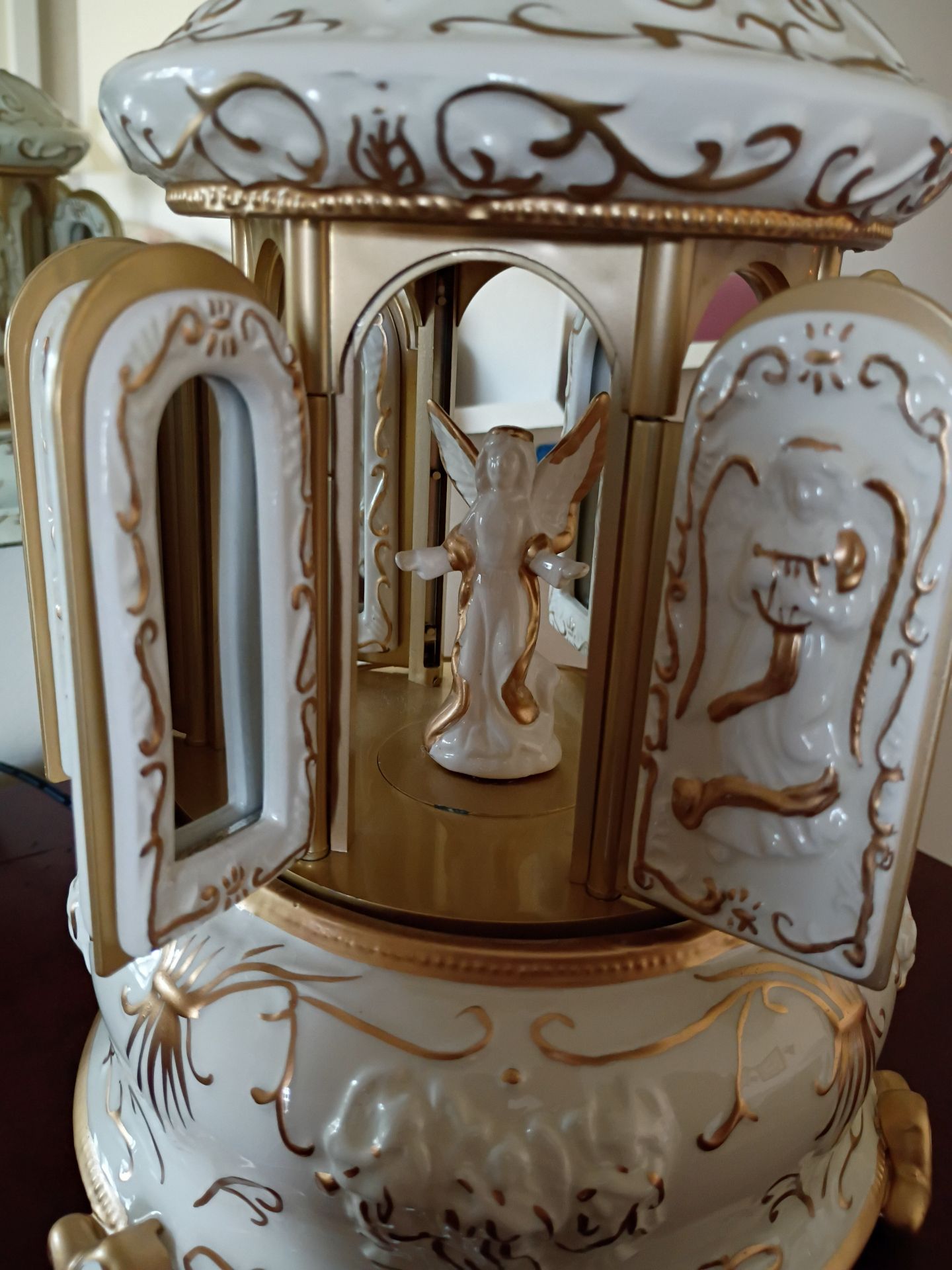 Mr. Christmas Angel Carousel Musical Decoration - image 3 of 5