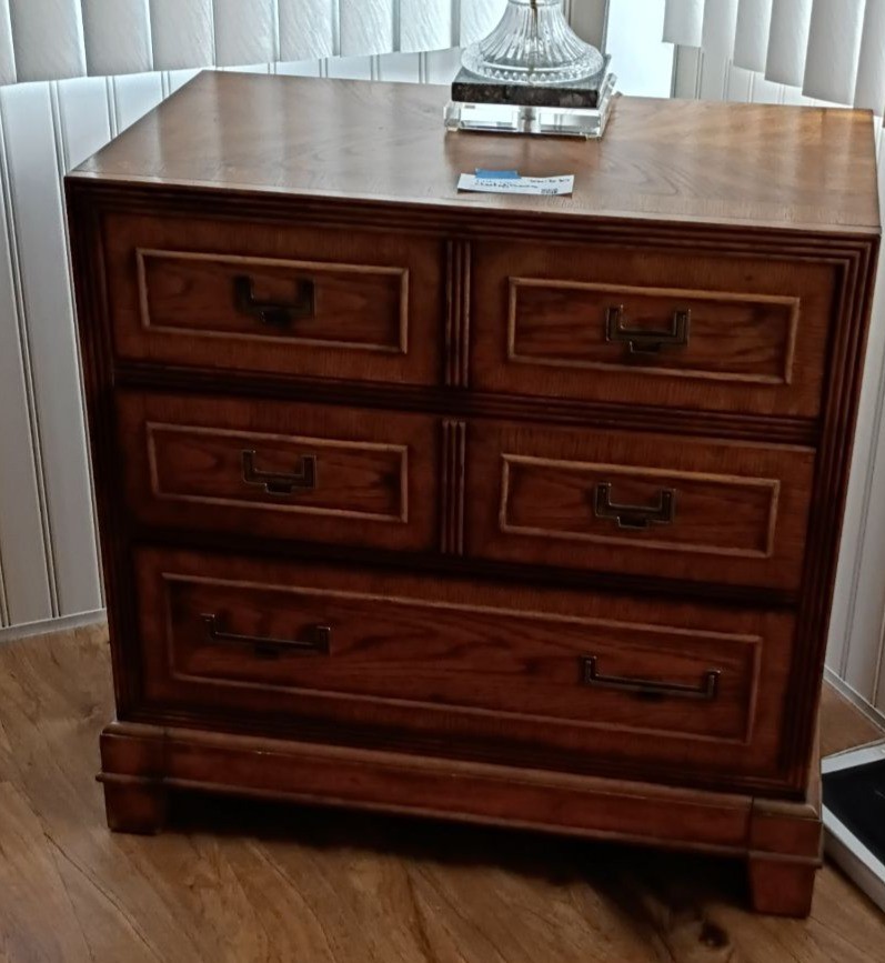 Wooden three-Drawer Chest - image 1 of 11