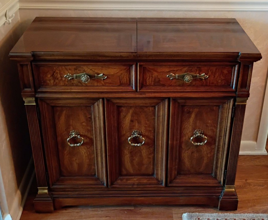 White Fine Furniture Expandable Sideboard Cabinet - image 1 of 9