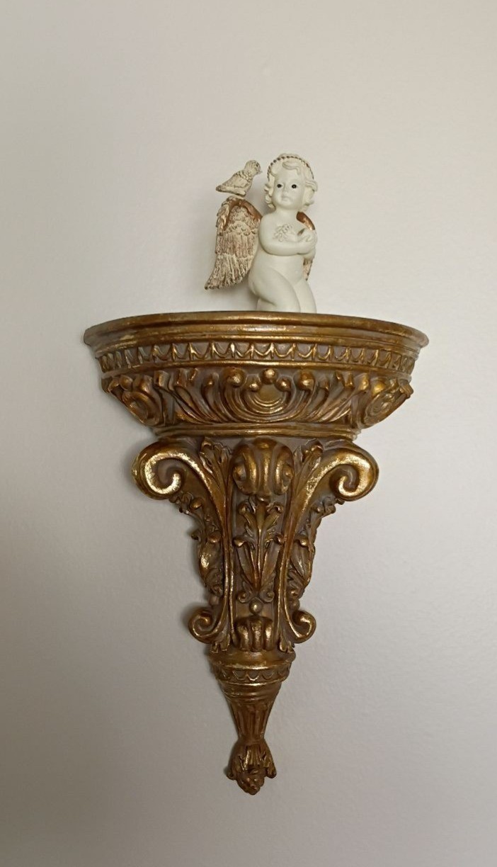 Framed Butterfly Wall Art with Two Decorative Wall Shelves - image 3 of 5