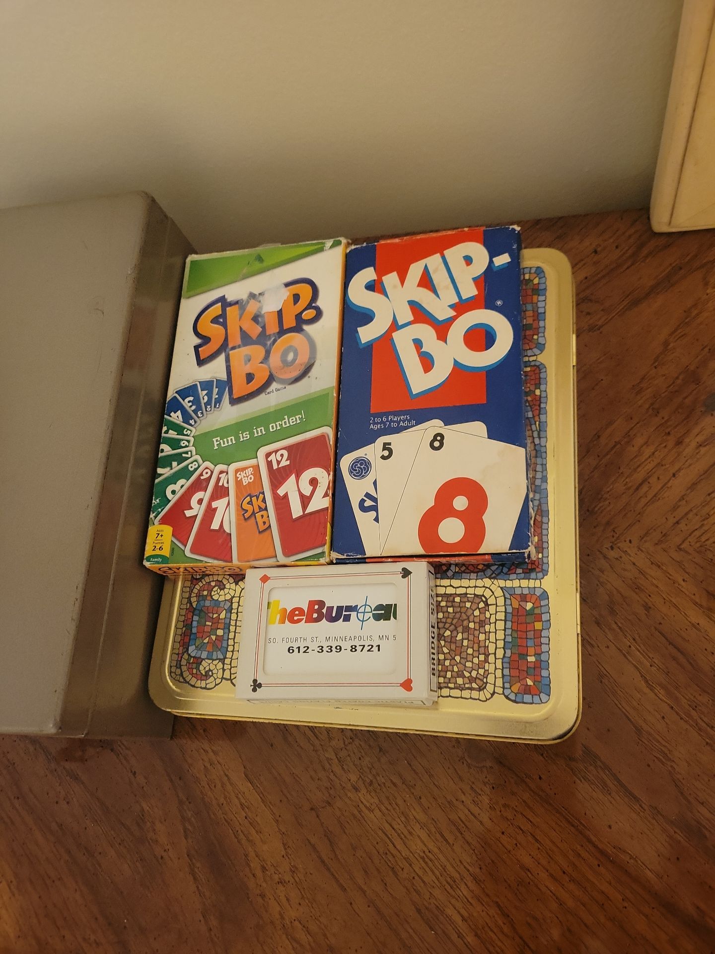 Metal Lock Box and Assorted Games - image 3 of 6
