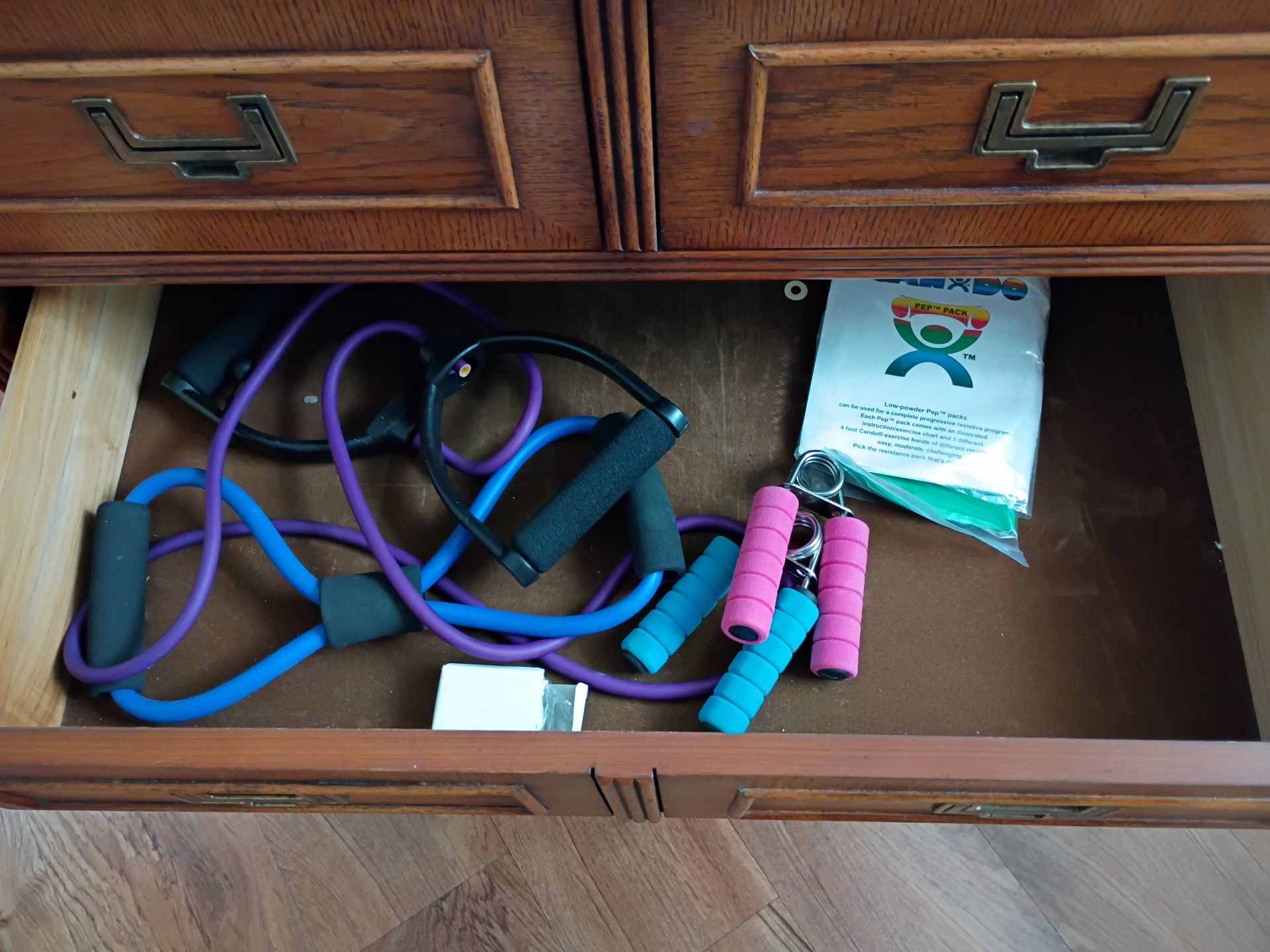 Wooden three-Drawer Chest - image 7 of 11