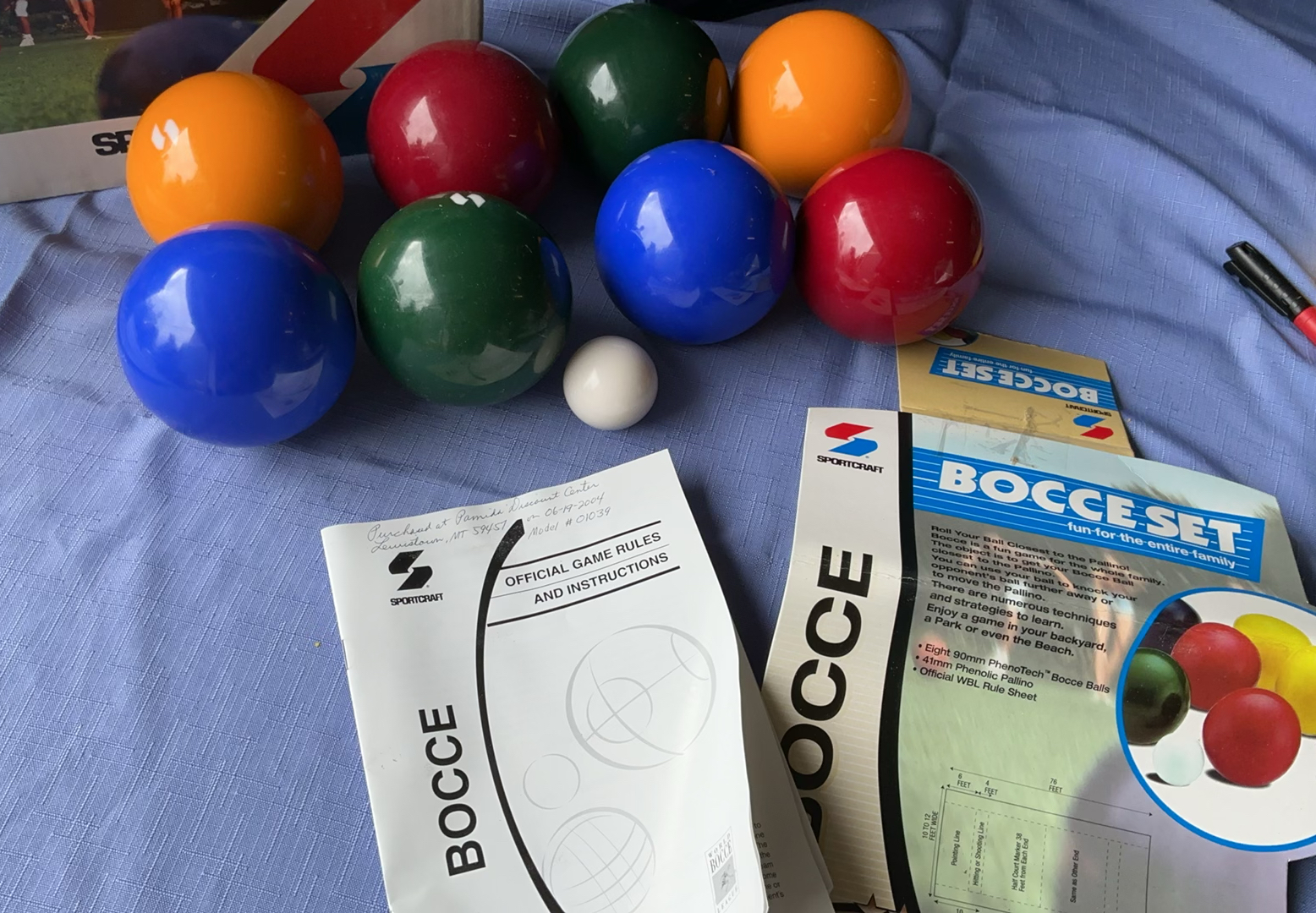 2 Bocce Balls Sets - image 2 of 3