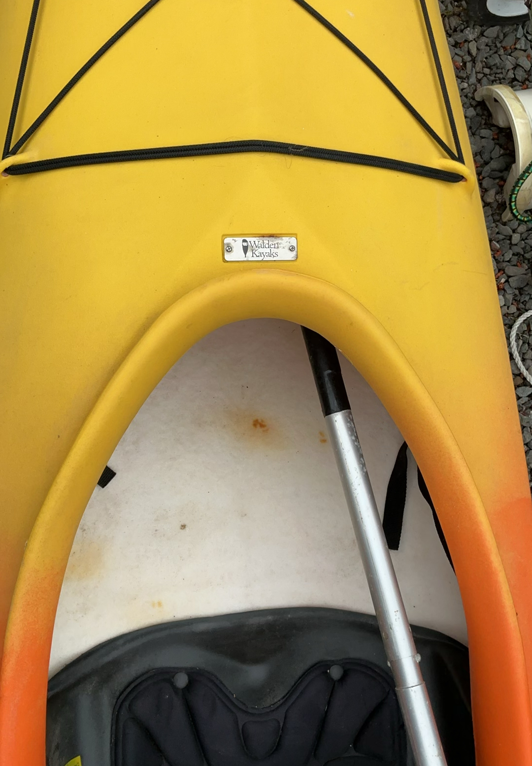 Yellow and Orange Walden Vita Kayak - image 2 of 8