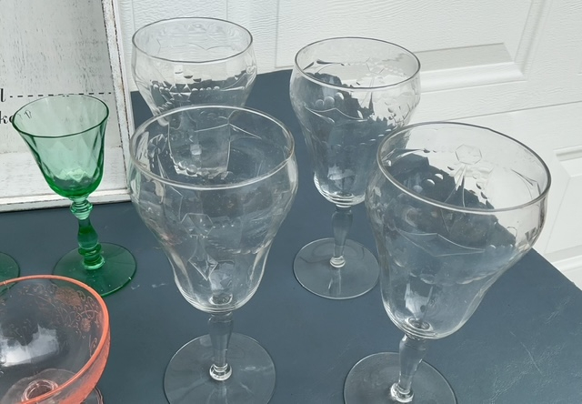 Assorted Glassware and Decanter Set - image 4 of 6