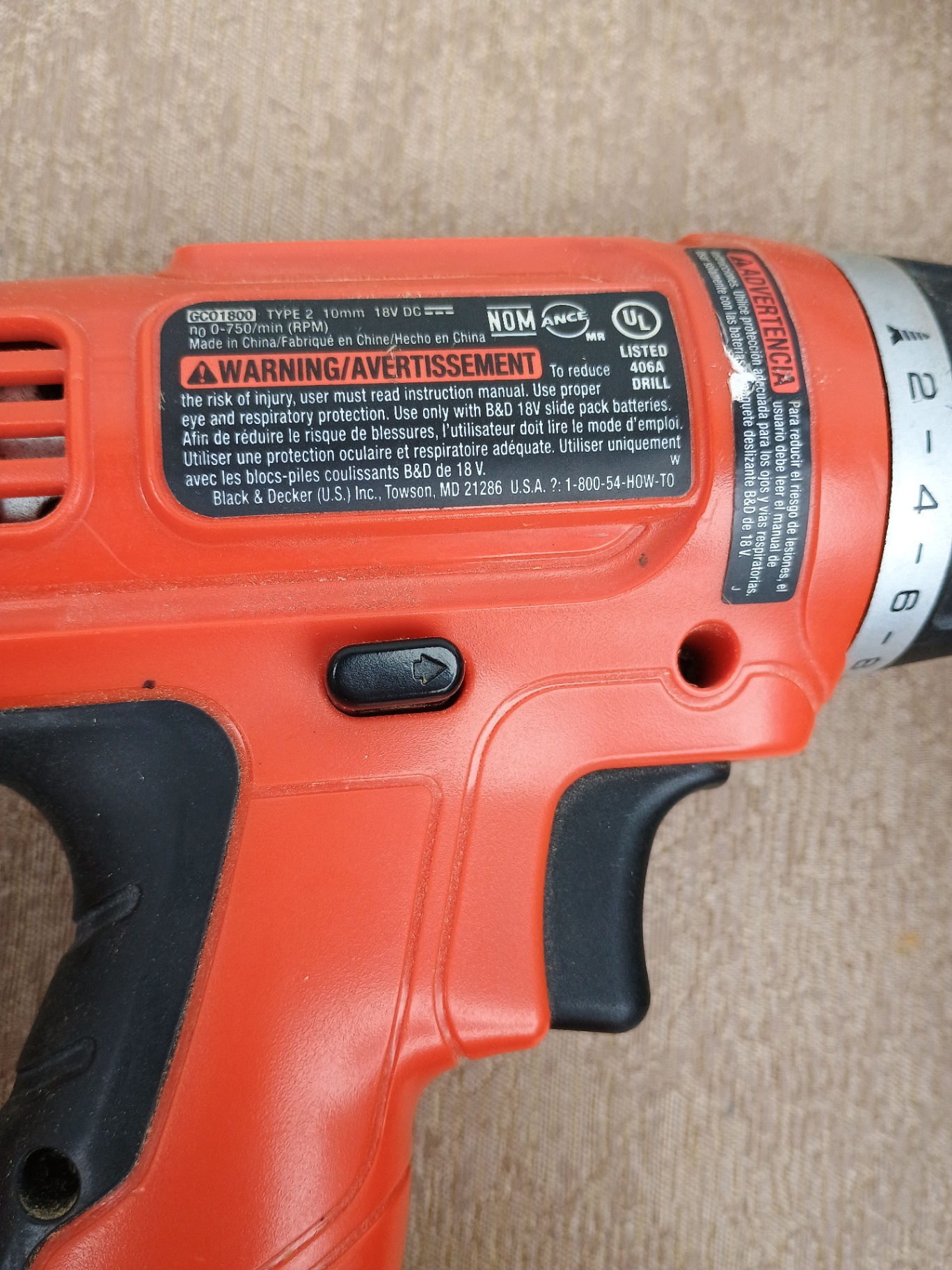 2 18v black and decker drills - image 2 of 8