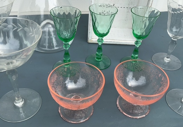 Assorted Glassware and Decanter Set - image 5 of 6