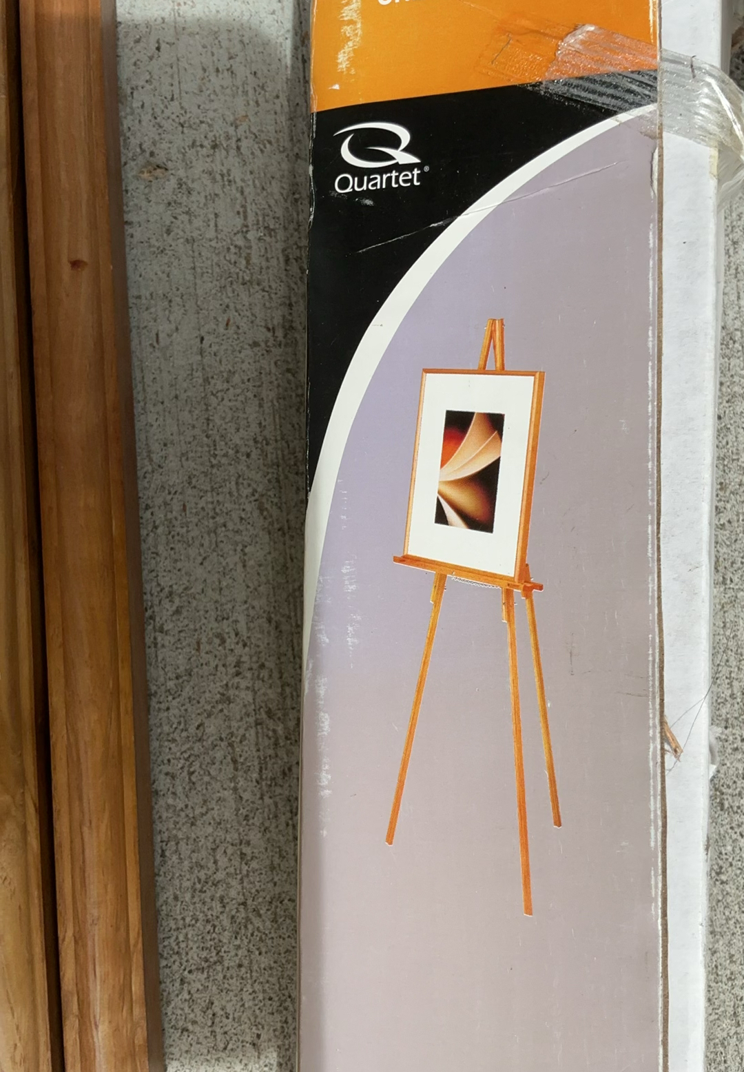 Wood Easel. Framed Painting - image 3 of 6