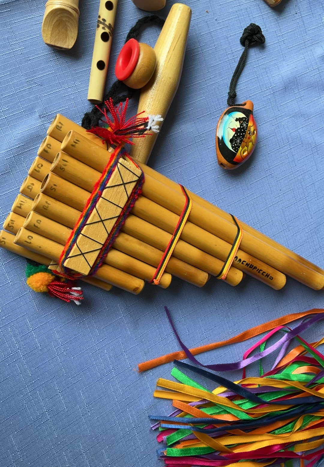 Assorted musical instruments and decorative crafts - image 2 of 8