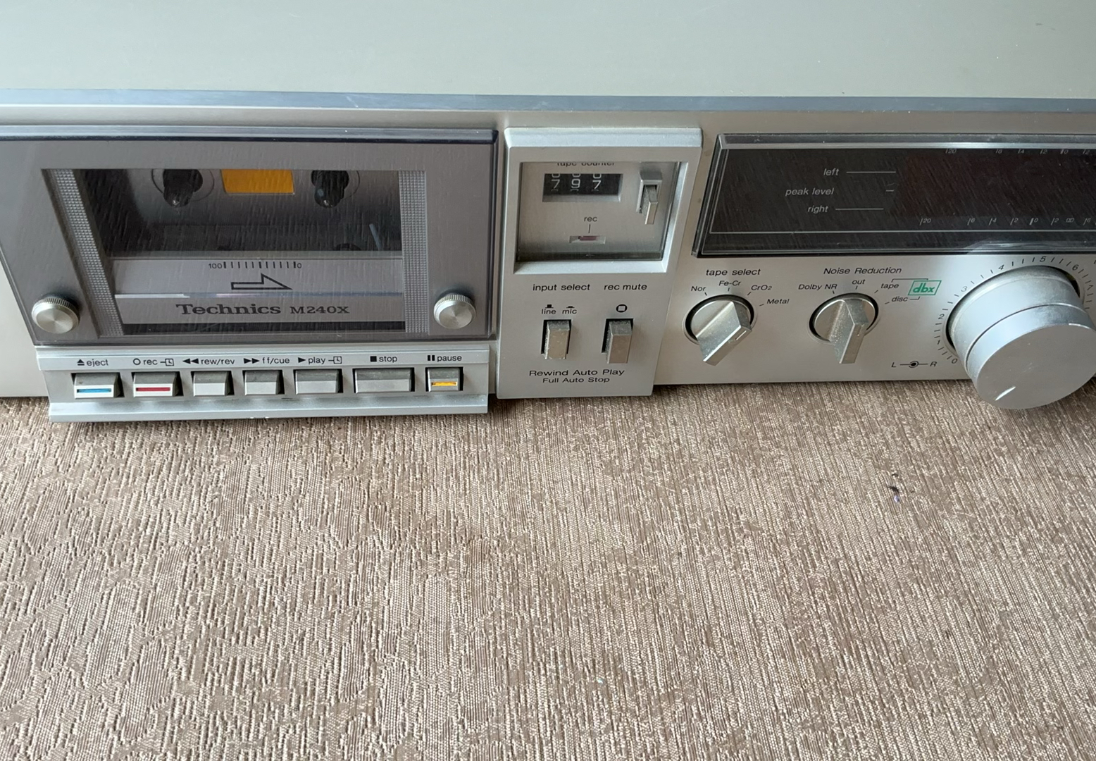 Vintage turntables, cassette deck, and audio adapters - image 6 of 8