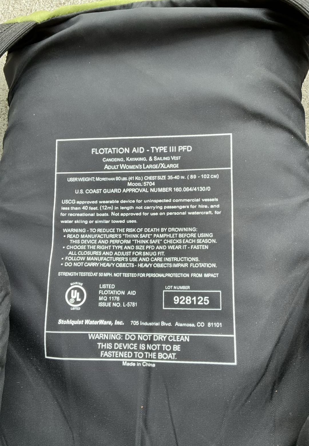 Wetsuit, Flotation Aid PFD, and Dry Bags - image 6 of 8