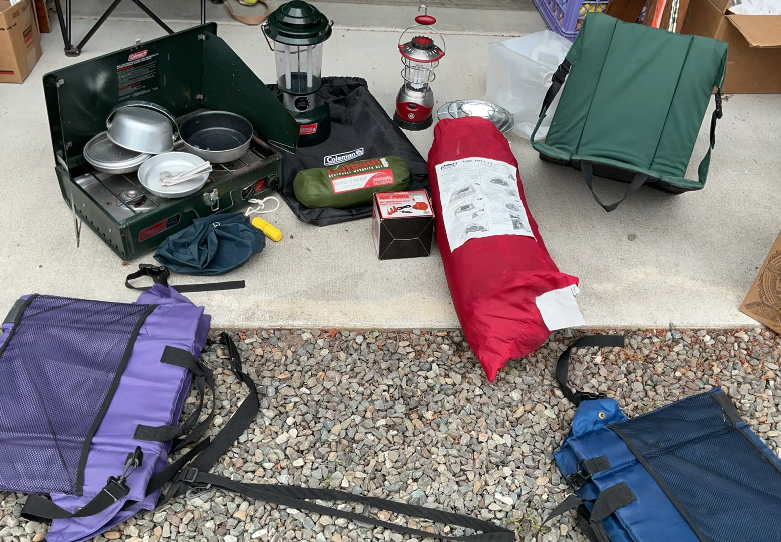 Camping Gear and Archery Equipment Set - image 1 of 8
