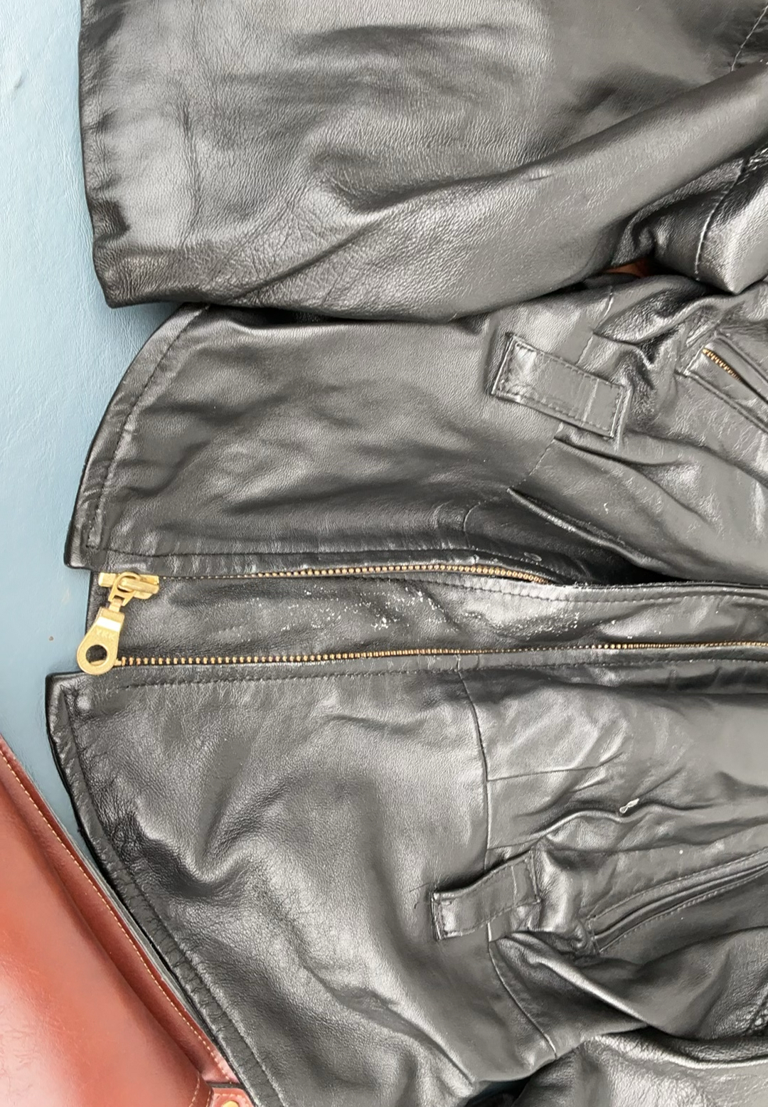 2 Leather Jackets And Belt - image 5 of 11