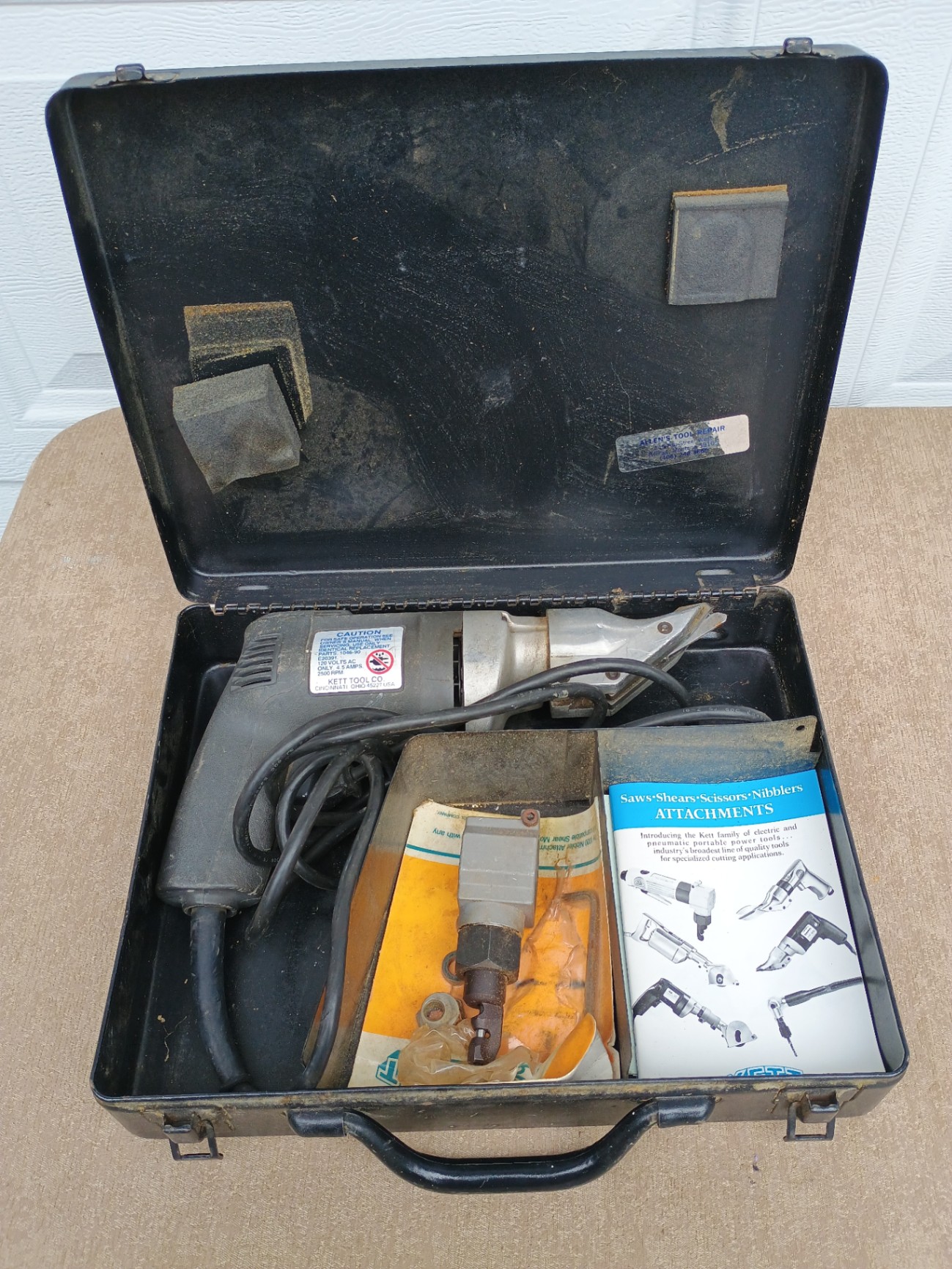 Kett sheet metal shears  - image 1 of 3