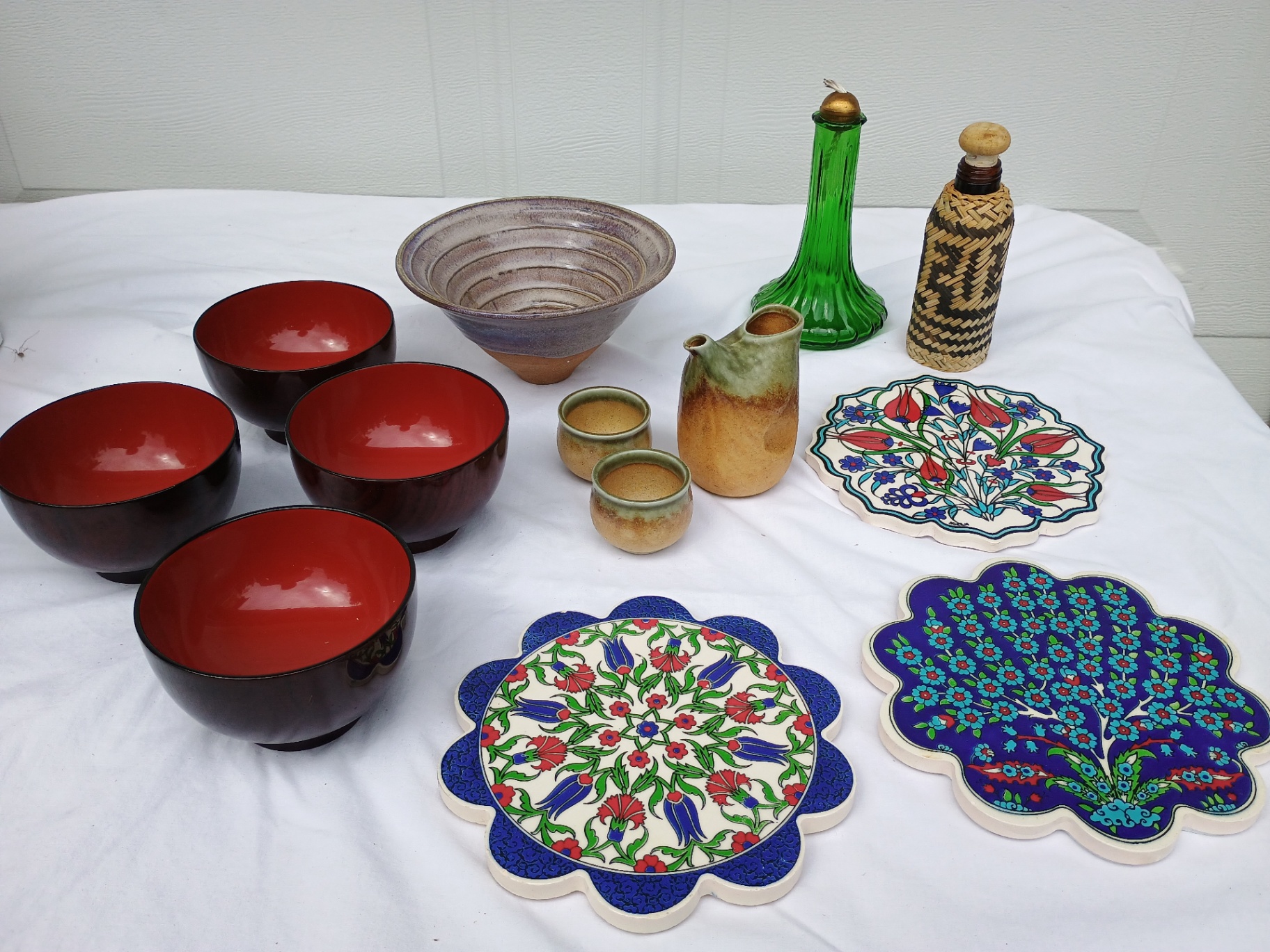 Assorted bowls, plates, cups and bottles - image 1 of 10