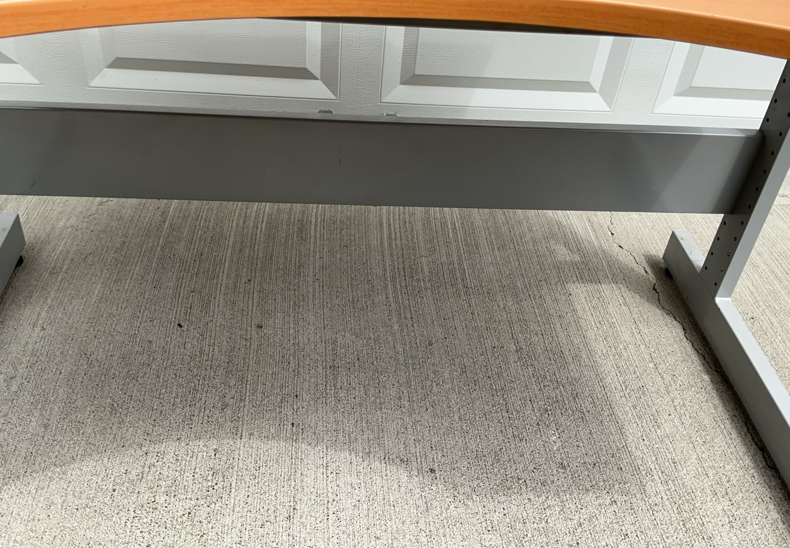 Metal and  Desk Wood - image 4 of 4