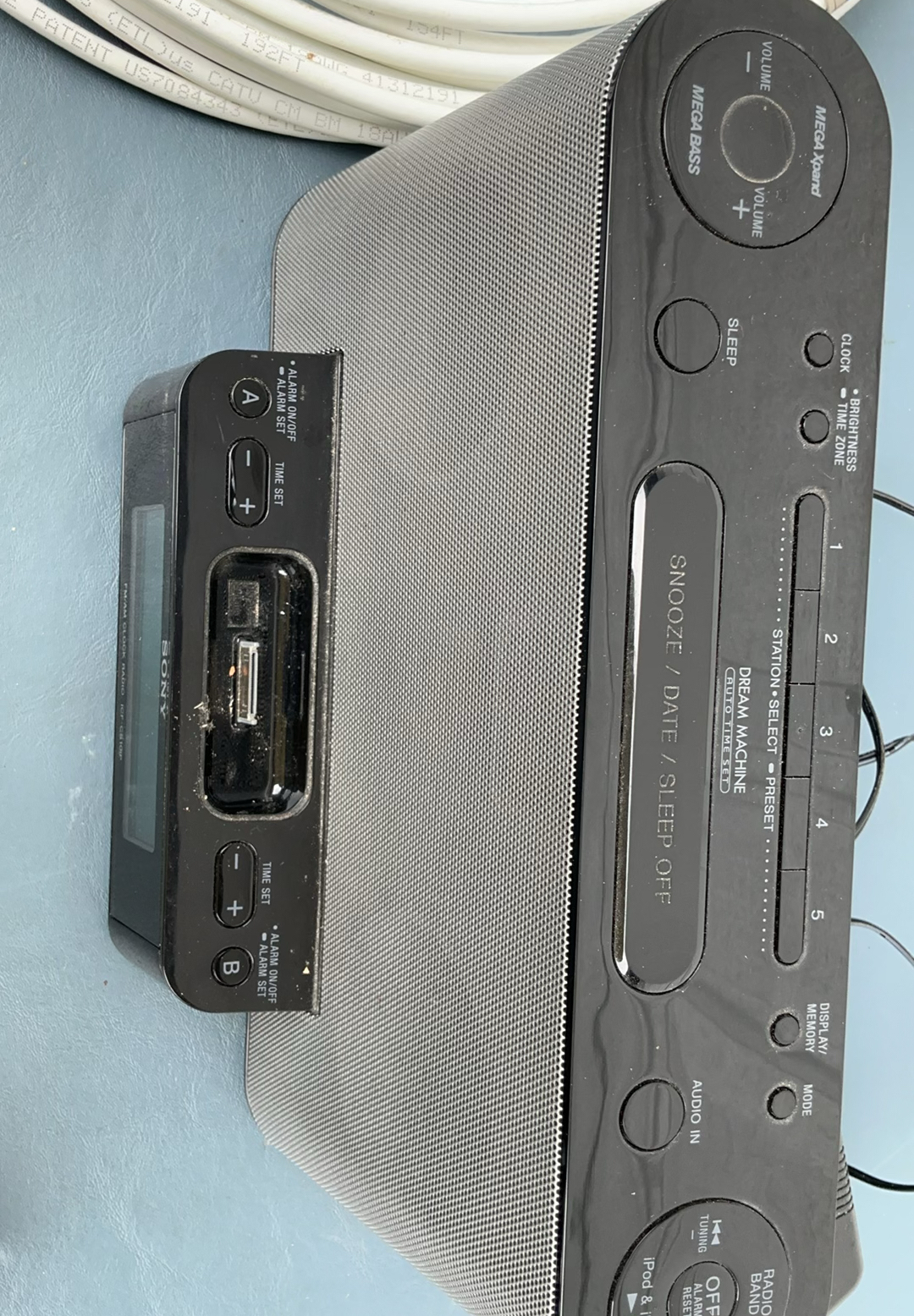 Sony Dream Machine, Brook Stone White noise Machine, And A Few Routers - image 2 of 9
