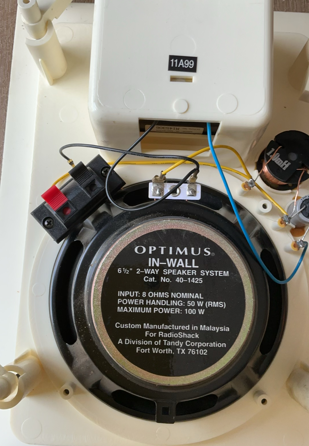 Optimus In-Wall 6.5-Inch 2-Way Speaker System with Grilles - image 2 of 3