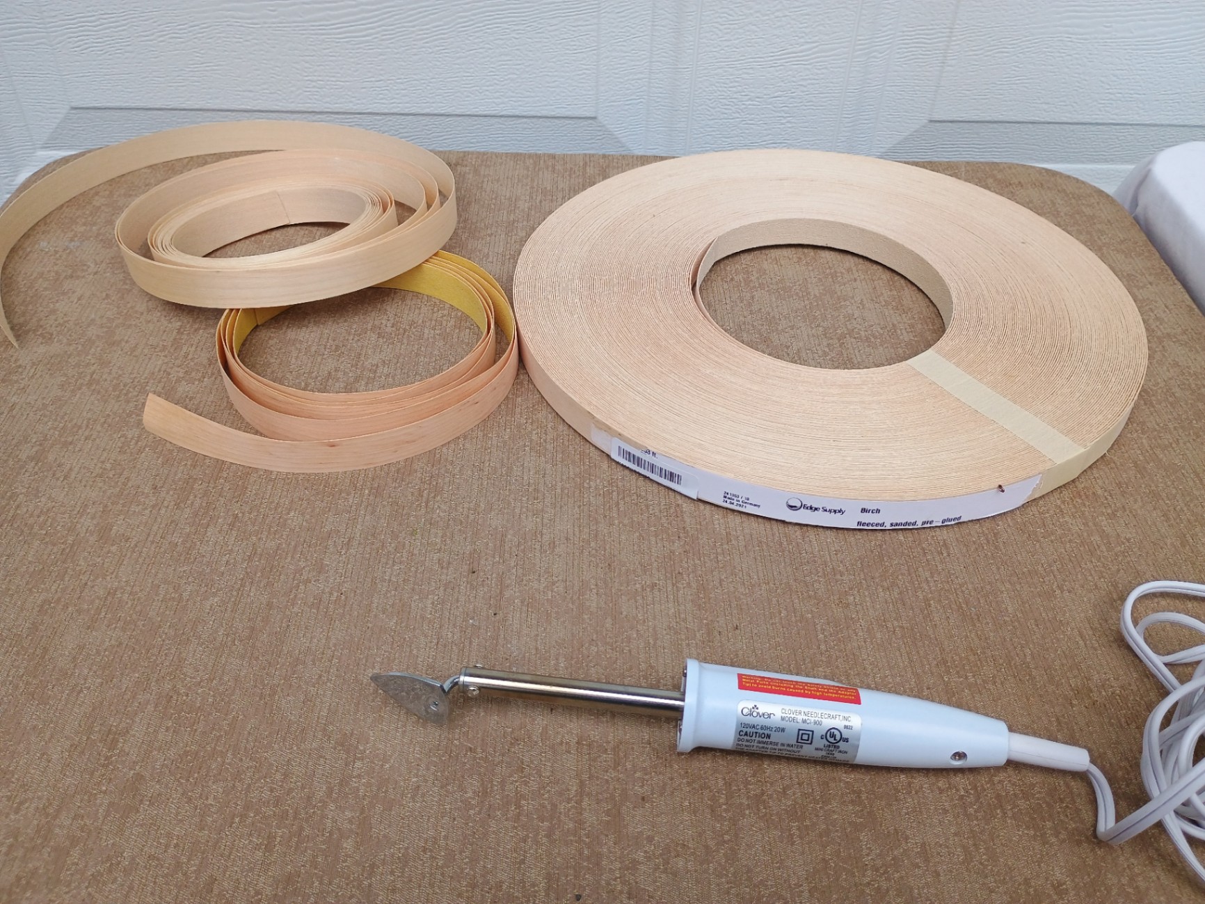 Veneer edging and heat tool - image 1 of 3