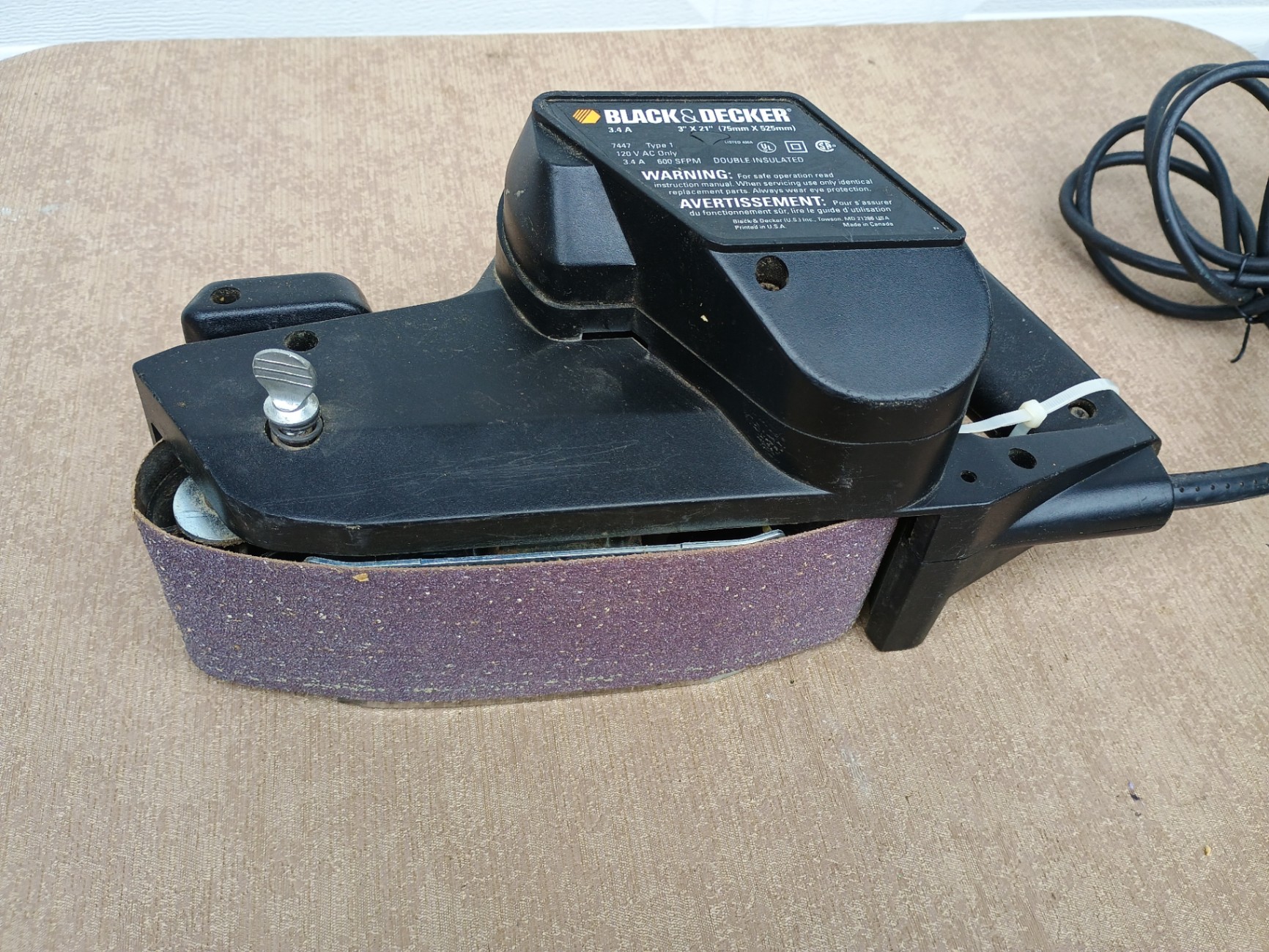 Black & Decker belt sander and Skil jigsaw - image 5 of 5