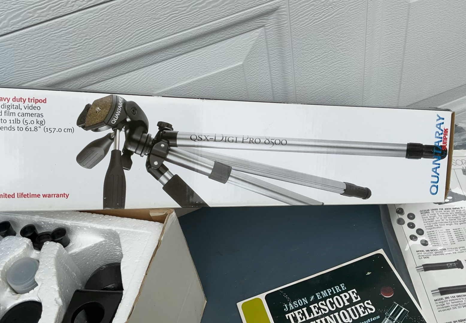 Quantaray telescope kit with tripod and accessories - image 7 of 7