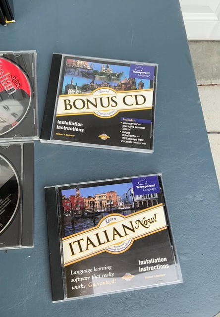 Living Language Italian and Spanish Language Learning CDs and Books - image 4 of 5