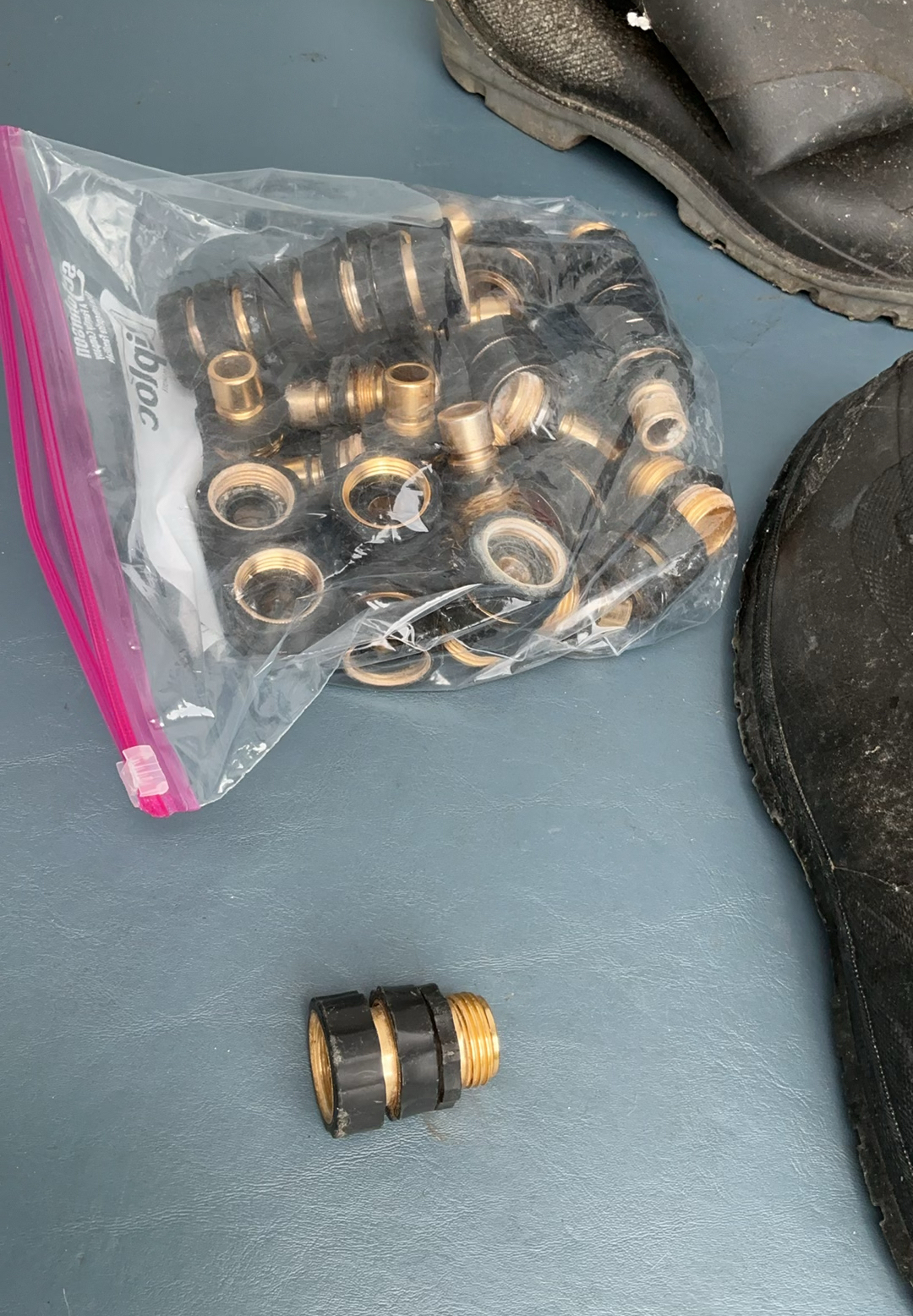 Men’s Mud Boots, Garden Hose Connectors - image 6 of 6
