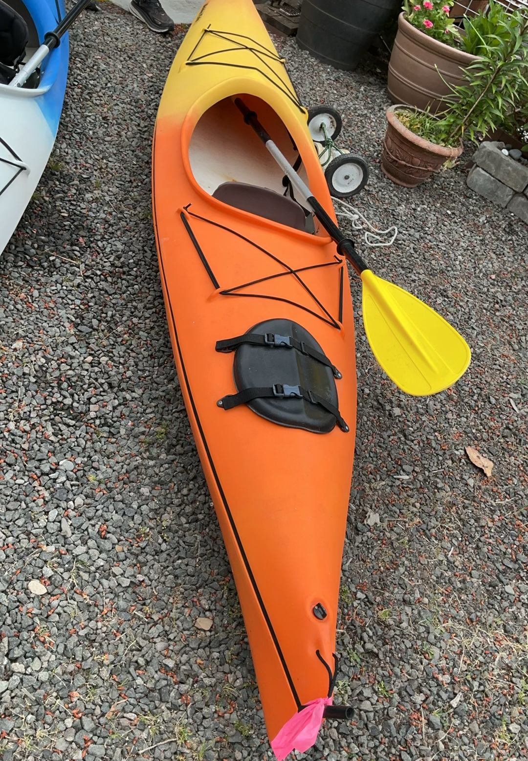 Yellow and Orange Walden Vita Kayak - image 1 of 8