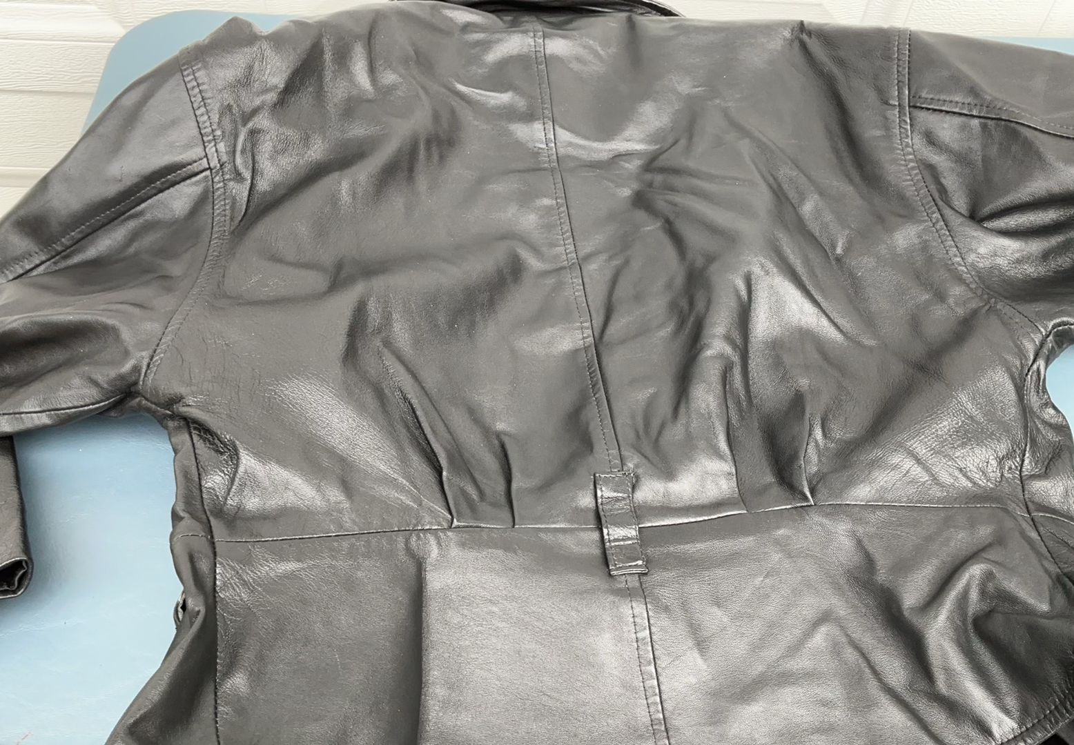 2 Leather Jackets And Belt - image 8 of 11