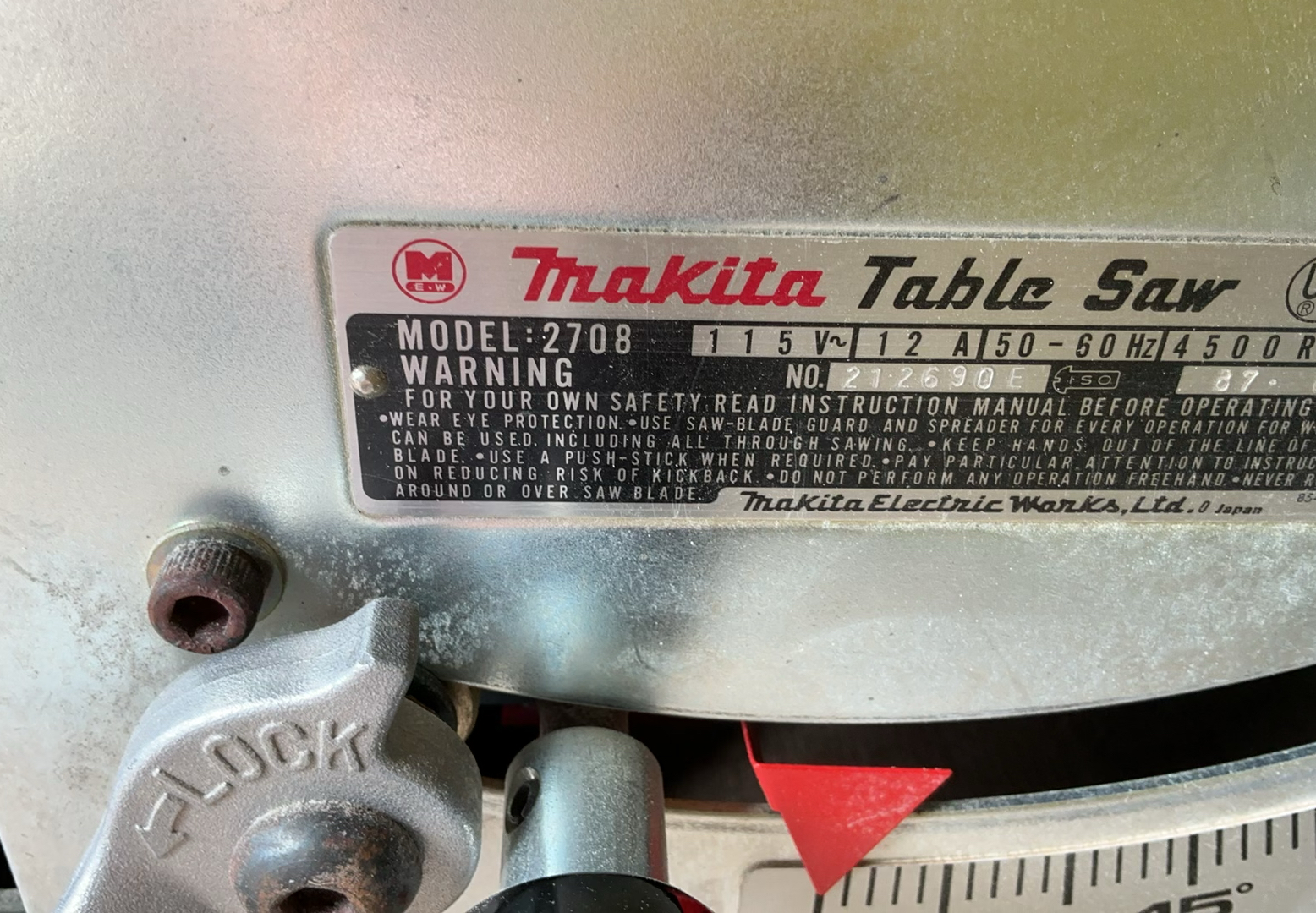 Makita Table Saw - image 2 of 4