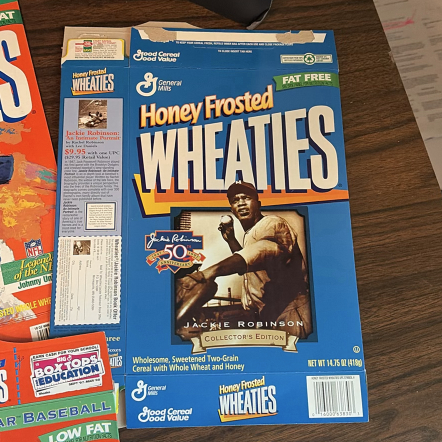 Collection of Wheaties Cereal Boxes Featuring Sports Themes - image 9 of 9