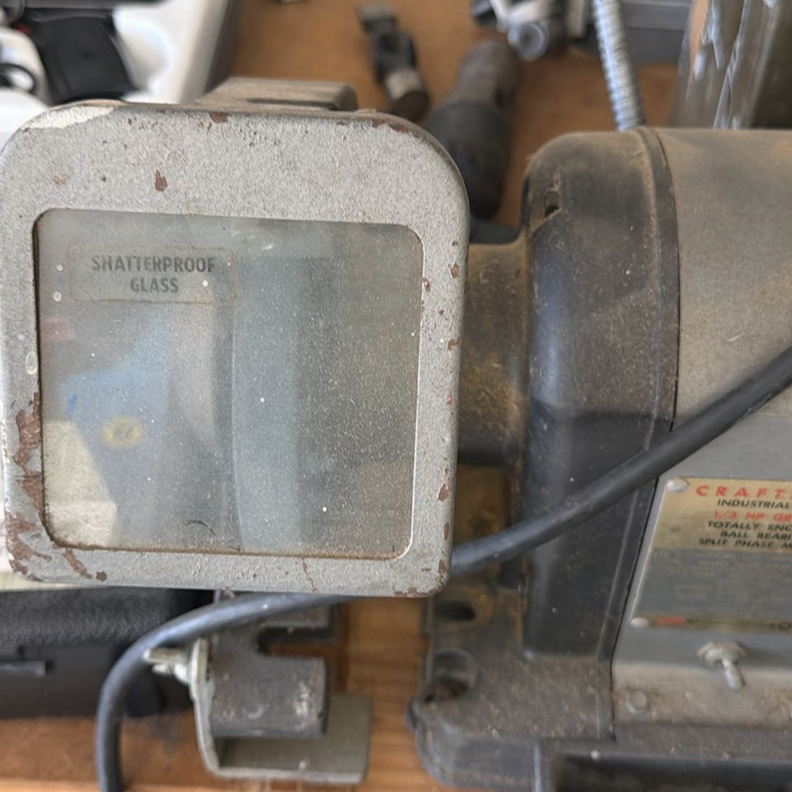 Craftsman Bench Grinder with Grinder Accessories - image 3 of 8