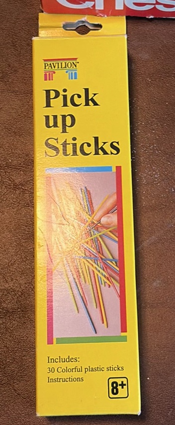 Chess Set, Pick Up Sticks Game, Sand Timer, and Deer Figurine - image 2 of 6