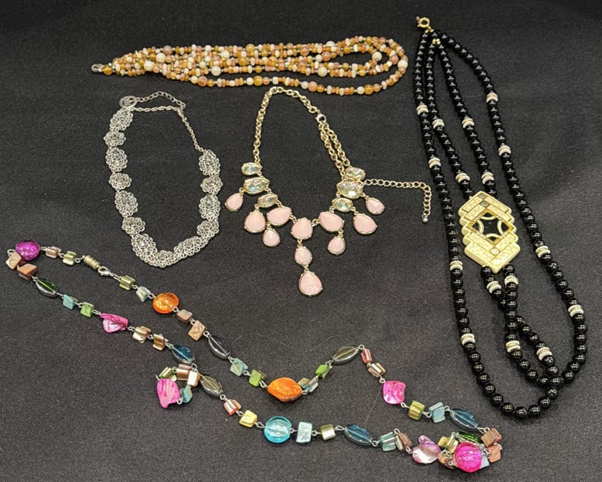 Assorted Fashion Necklaces - image 1 of 4
