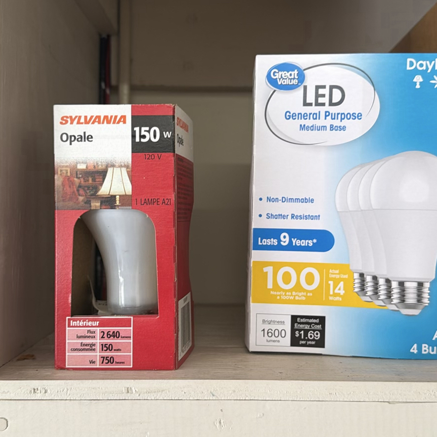 Assorted Light Bulbs and Lighting Supplies - image 2 of 7