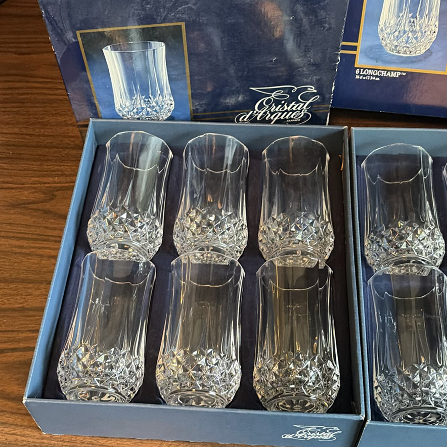 Cristal d'Arques Longchamp Crystal Glassware Set - image 2 of 6