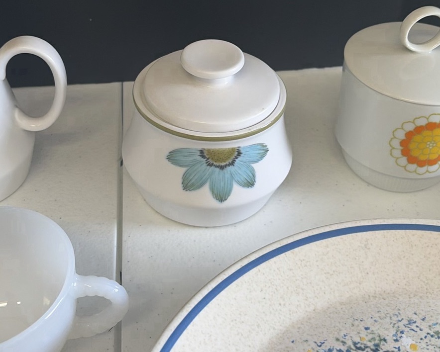 Assorted Ceramic Serving Dishes, Plates, Cups, and Mugs - image 7 of 13