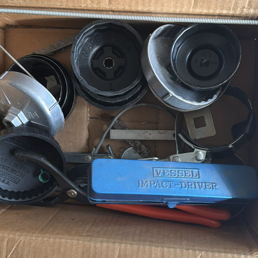 Husky Professional 1/2 Inch Impact Wrench and Assorted Automotive Tools - image 2 of 5