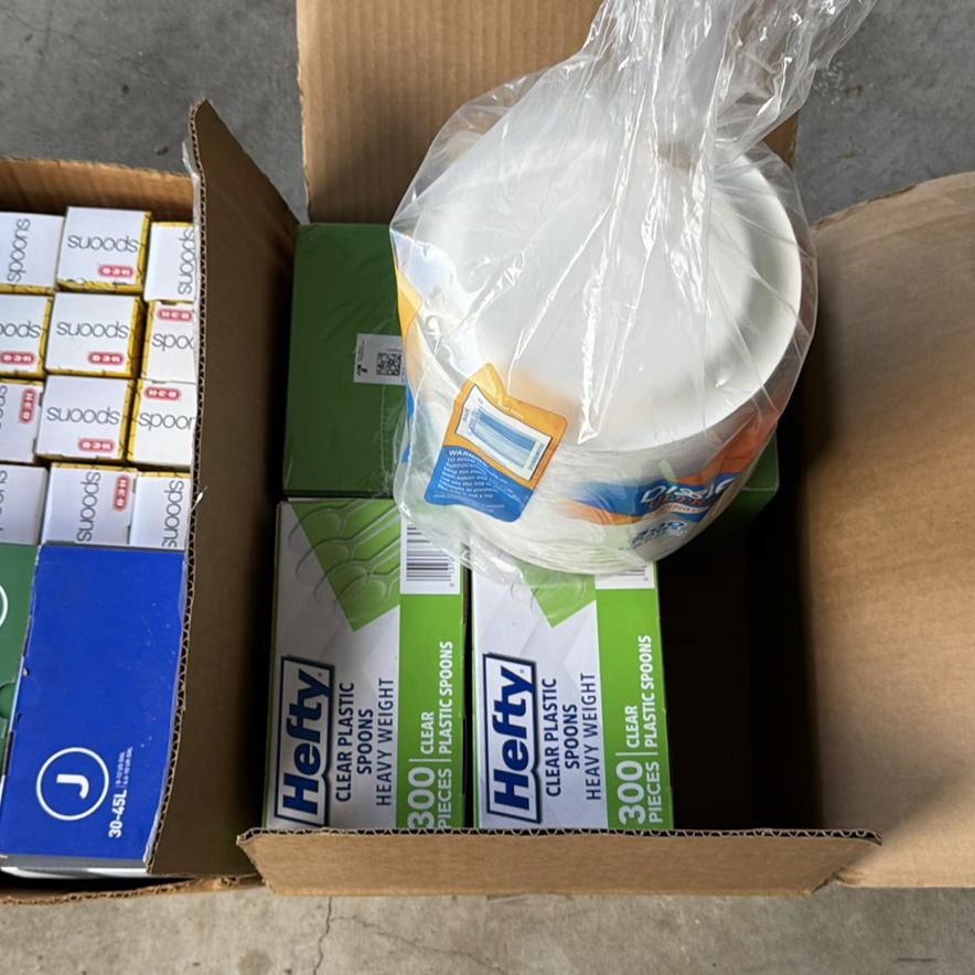 Assorted Disposable Kitchen and Household Supplies - image 2 of 5