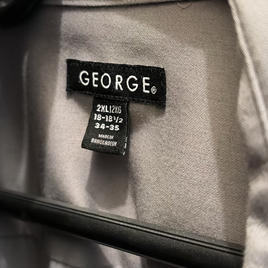 Assorted Men’s Dress Shirts by Stafford, L.L.Bean, and George - image 5 of 7