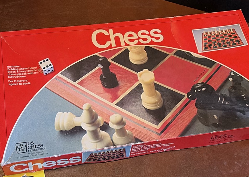 Chess Set, Pick Up Sticks Game, Sand Timer, and Deer Figurine - image 3 of 6