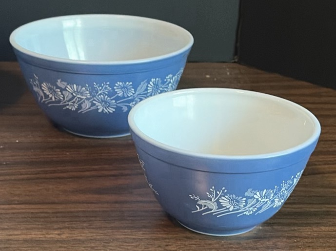Set of Four Floral Mixing Bowls - image 2 of 5
