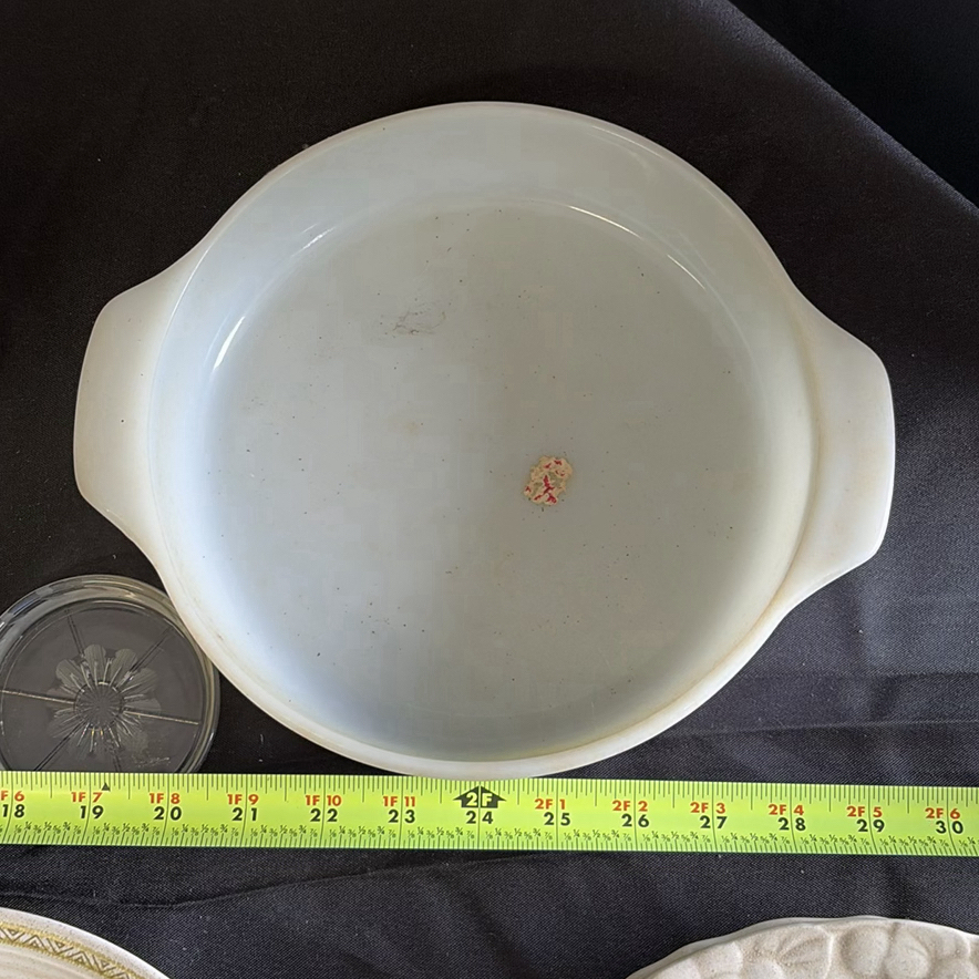 Assorted Plates, Serving Dish, Glass Mug, and Small Glass Bowls - image 10 of 14