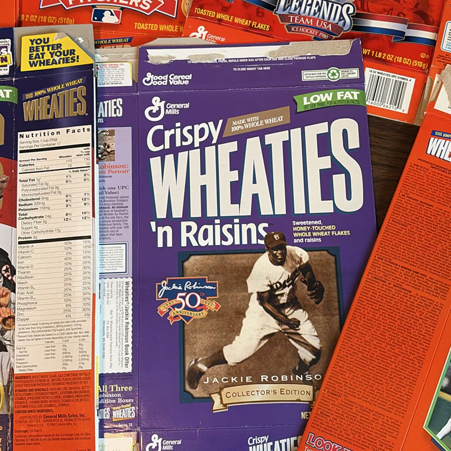 Collection of Wheaties Cereal Boxes Featuring Sports Themes - image 5 of 9