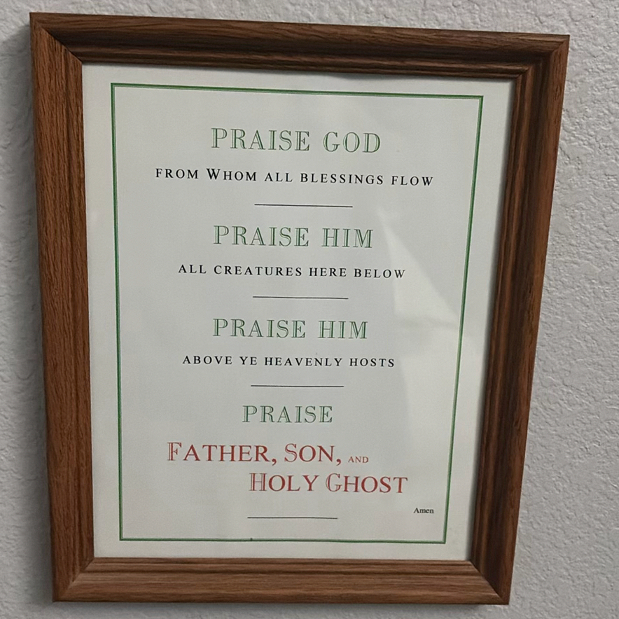Set of Framed Religious Scripture Prints - image 2 of 14