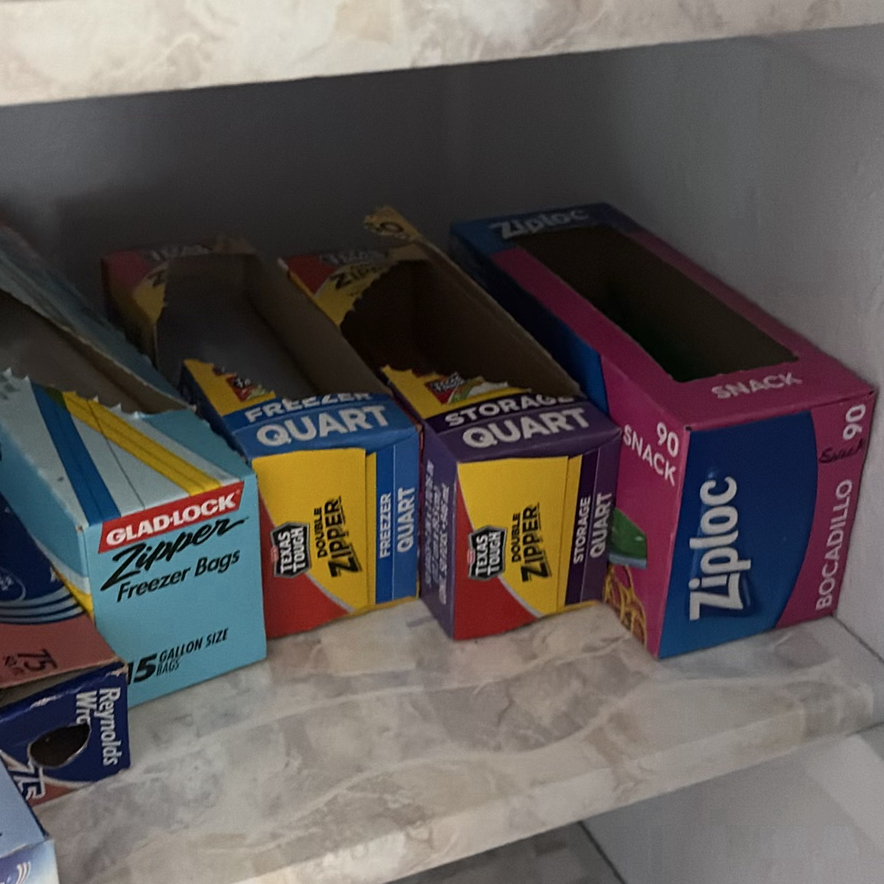 Assorted Kitchen Storage and Food Wrap Supplies - image 4 of 12