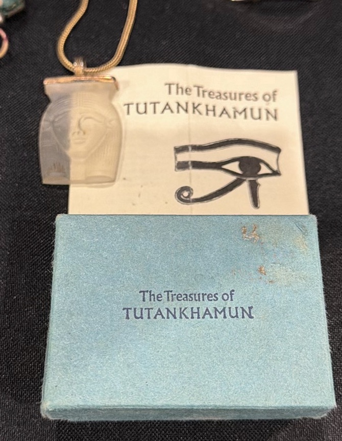 Assorted Necklaces, Bracelet, and Tutankhamun Pendant - image 3 of 4