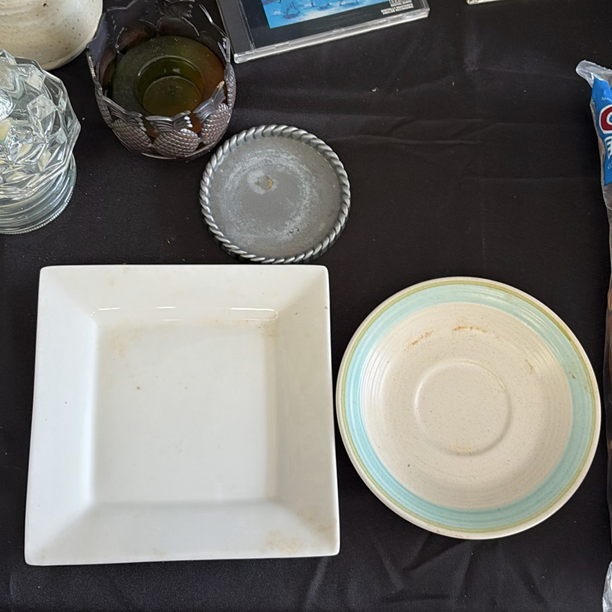 Assorted Household Decor, Plates, Candles, and Music CDs - image 2 of 12